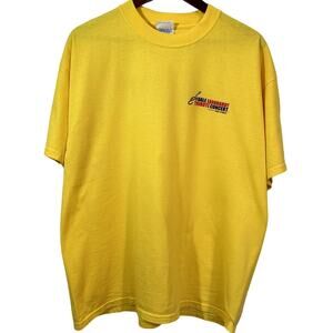 2003 NASCAR Dale Earnhardt Tribute Security Graphic T-Shirt Yellow XL